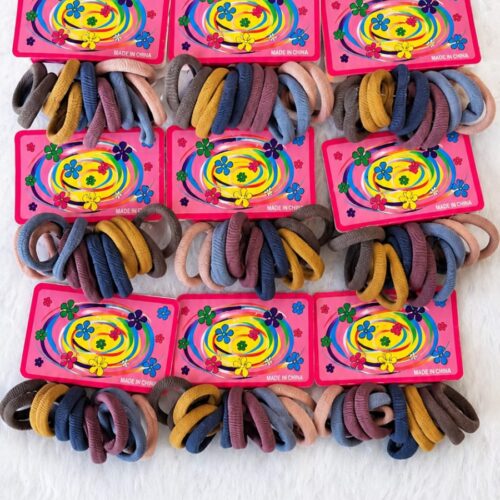soft seamless hair ties