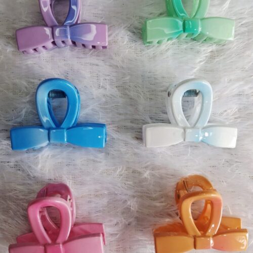 bow tie claw clips