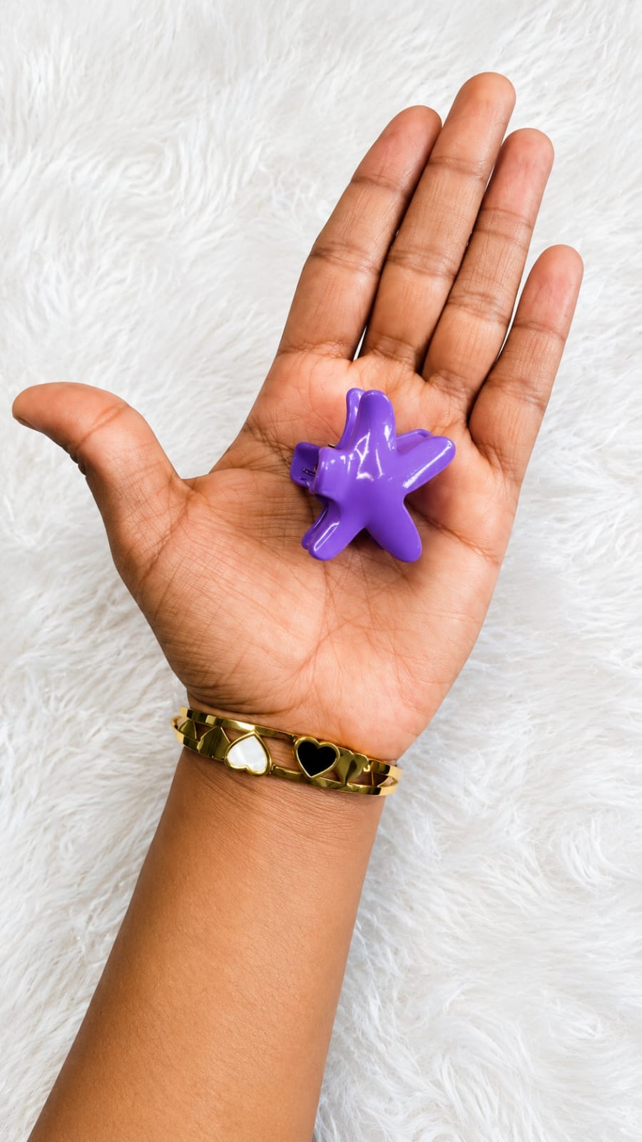 glitter starfish small claw clips glitter starfish small claw clips