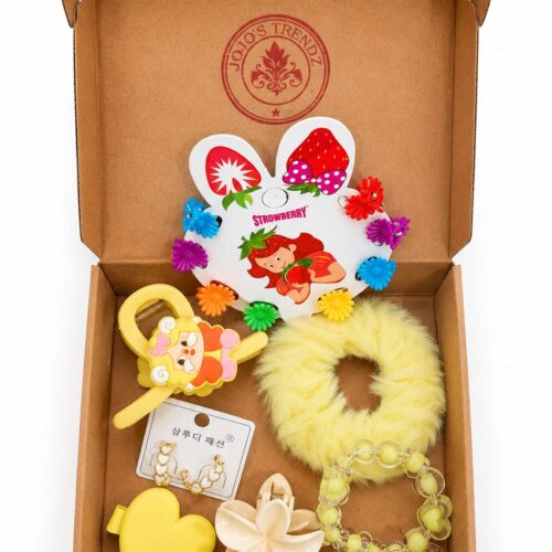 cheerful all yellow combo gift set