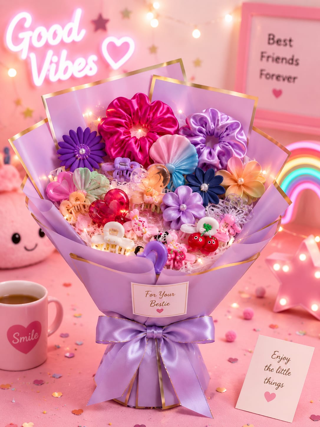Hair accessories bouquet 💐