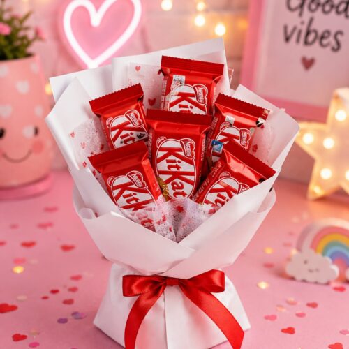 kitkat chocolate bouquet 💐