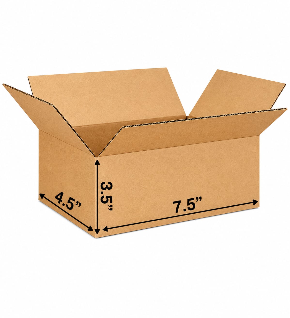 Sturdy 3-ply corrugated cardboard