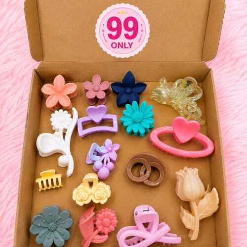 🎀 16 Hair Clips Combo 🎀